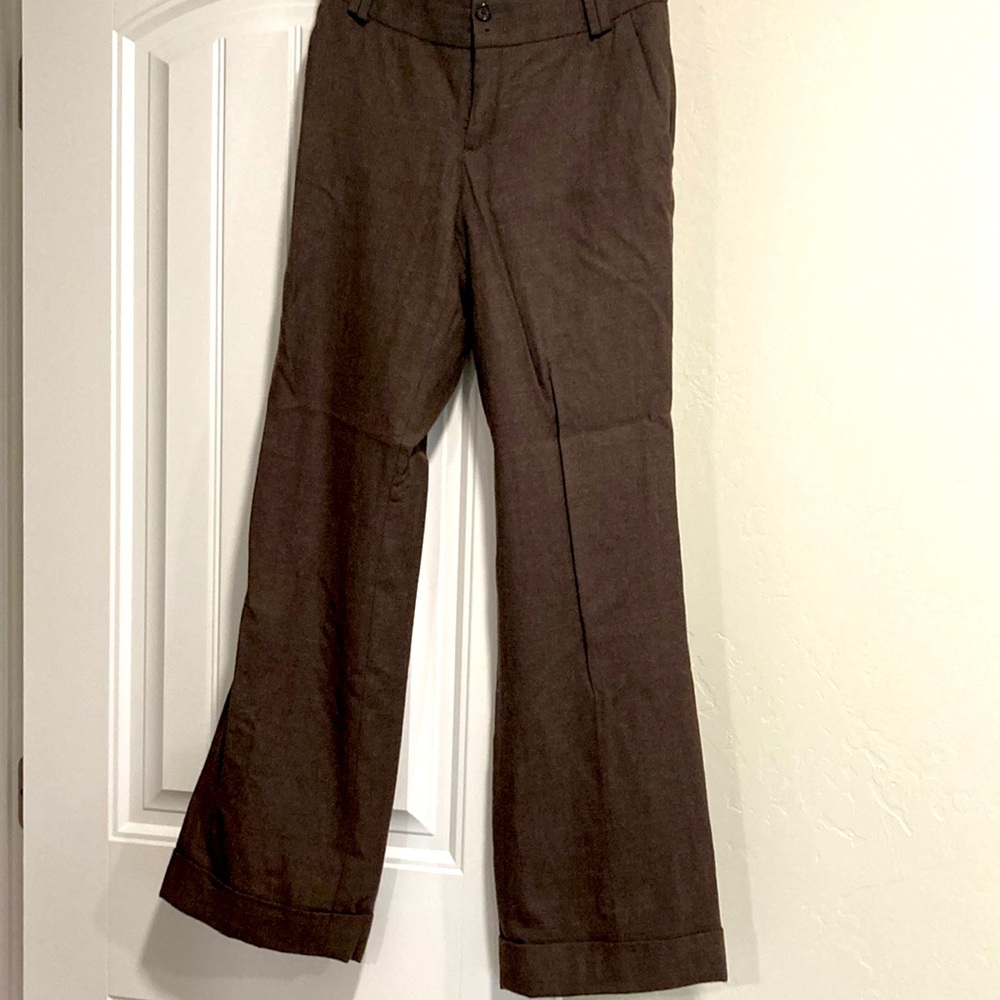 Banana republic wool lined trousers. Cuffed Martin fit